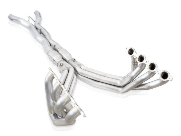 Stainless Works 2" Long Tube Headers w/High Flow Cats and X-Pipe :: 2014-2019 C7 Corvette