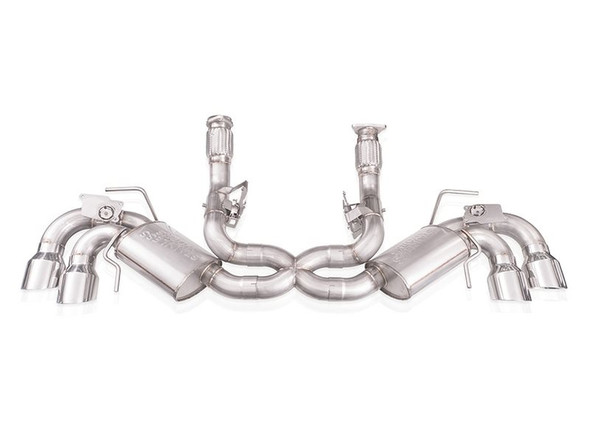 Stainless Works Legend Cat-Back Exhaust, Matte Black Tips