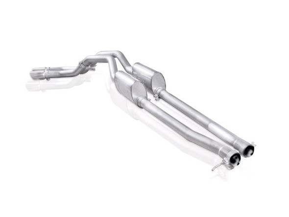 Stainless Works 3" Cat-Back Dual Exhaust System, Performance Connect, Exits Behind Rear Tire :: 2014-2018 Silverado 1500 5.3L, 6.2L