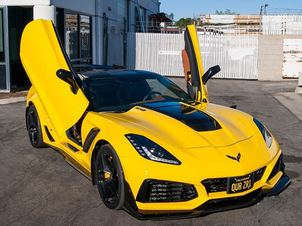 Vertical Doors Lambo Door Conversion Kit :: 2014, 2015, 2016, 2017, 2018, 2019 C7 Corvette