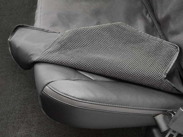 WeatherTech 2nd Row Bench Seat Protector, Charcoal :: 2014-2018 Silverado 1500 w/ Bench Seats