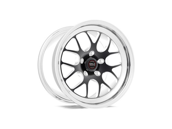 Weld S77 Black Center Front 18x7
