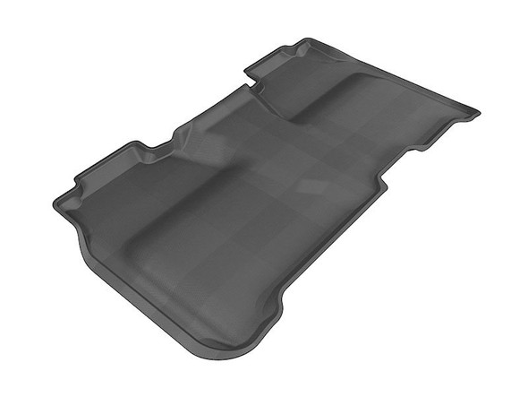 3D MAXpider Kagu All-Weather Floor Liner, Rear, Black :: 2014-2018 Silverado & GMC Sierra 1500 Crew Cab