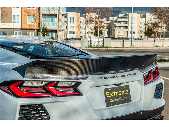 EOS Ducktail Rear Spoiler, Carbon Fiber :: 2020-2023 C8 Corvette
