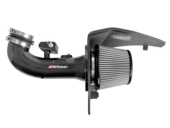 aFe Power Track Series Carbon Fiber Cold Air Intake System w/Pro DRY S Filter, Dry :: 2016-2023 Camaro SS