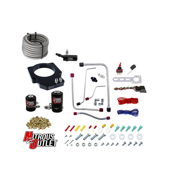 Nitrous Outlet Hardline 83mm Plate System, No Bottle :: 2016-2019 Cadillac CTS-V