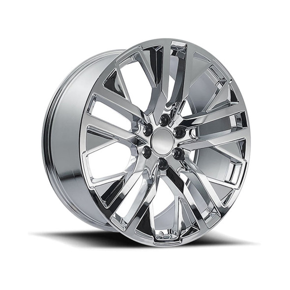 FR 96 CarbonPro Replica Wheel, Chrome, 20x9 :: 2014-2025 Silverado & GMC Sierra 1500