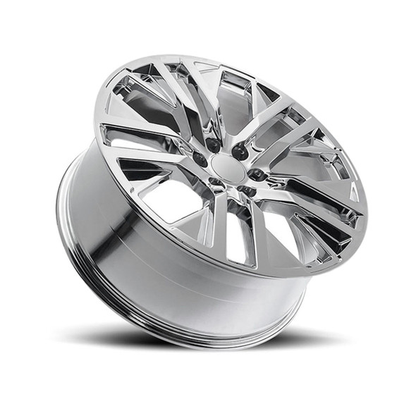 FR 96 CarbonPro Replica Wheel, Chrome, 20x9 :: 2014-2025 Silverado & GMC Sierra 1500