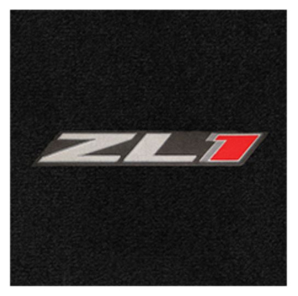 Lloyd 2pc Front Ultimat Floor Mats, Black Mats w/ ZL1 Logo :: 2016-2023 Camaro
