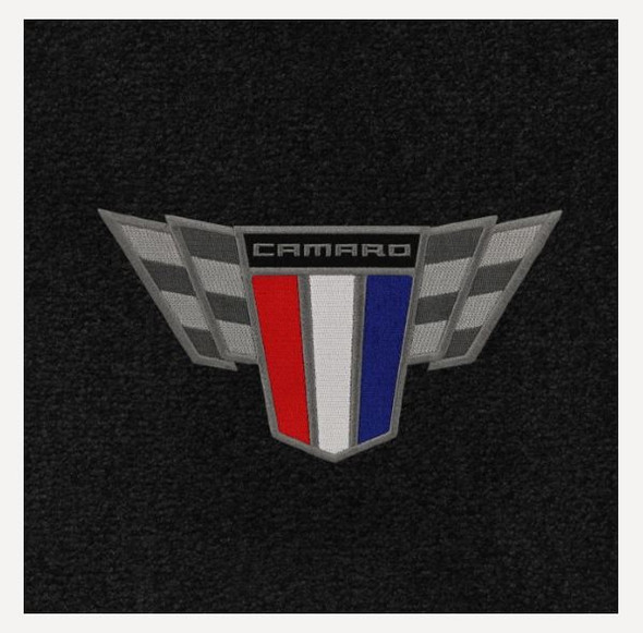 Lloyd Ultimat Trunk Mat, Black Mat w/ Camaro Commemorative Applique :: 2010-2015 Camaro