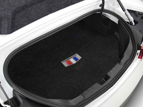 Lloyd Ultimat Trunk Mat, Black Mat w/ ZL1 Logo :: 2016-2023 Camaro Coupe