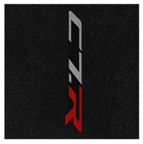 Lloyd Ultimat Trunk Mat,  Black w/ C7.R Logo :: 2014-2019 C7 Corvette