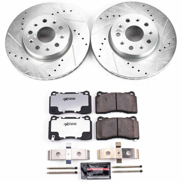ボール WARRIOR Z26 Extreme Street Warrior Performance Brake Kit with Calipers