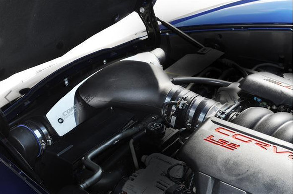 Corsa Closed Box Air Intake, MaxFlow Blue Oiled Filter :: 2005-2007 C6 Corvette