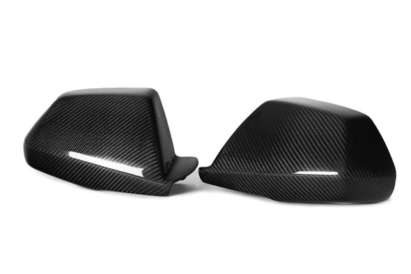 EOS Factory Style Mirror Covers, Carbon Fiber :: 2009-2015 Cadillac CTS-V & 2008-2013 Cadillac CTS
