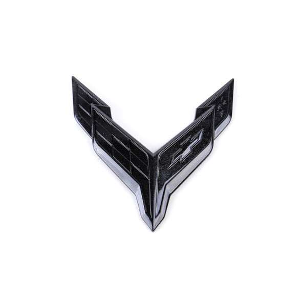Chevrolet Dark Stealth Flag Emblem, Front & Rear :: 2023-2024 C8 Corvette Z06