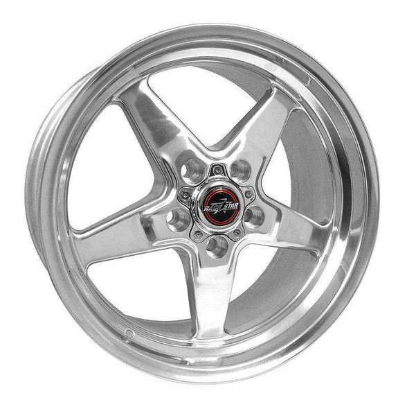 Race Star 92 Drag Star Front Wheel, 20x6", Polished :: 2010-2024 Camaro & 2011-2019 Cadillac