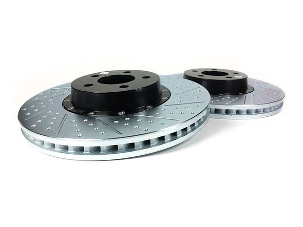 Baer EradiSpeed+ Front Drilled & Slotted Rotors :: 2014-2019 Corvette Stingray