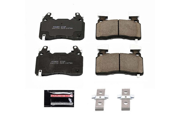 Powerstop Z23 Carbon-Fiber Ceramic Front Brake Pads :: 2017-2024 Camaro SS/1LE