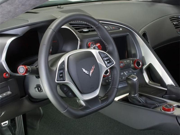 American Brother Designs Interior Knob Kit w/ Carbon Fiber Overlay