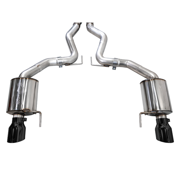 AWE Touring Edition 3" Cat-Back Exhaust System w/4.5" Dual Diamond Black Tips :: 2024 Ford Mustang GT