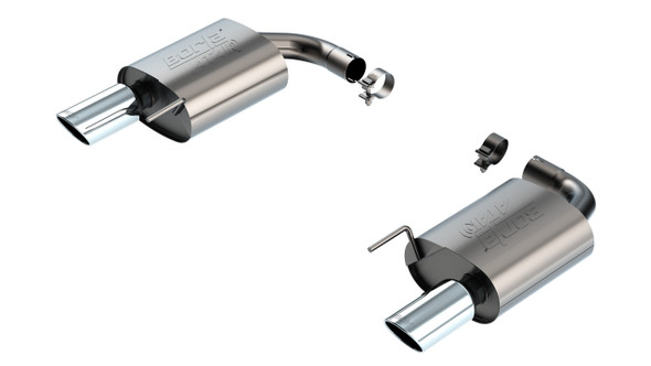 Borla ATAK Axle-Back Exhaust System 11939 w/ 4