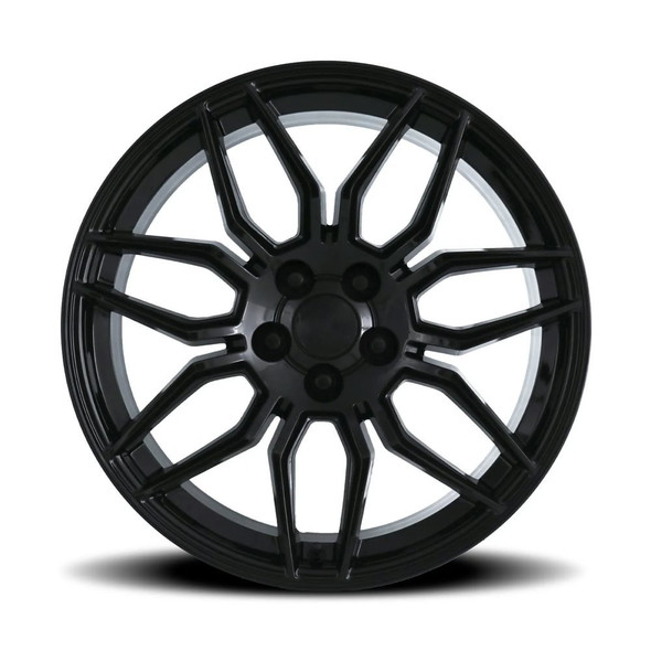 FR 22 Z06 Replica Wheel, Gloss Black, 20x10