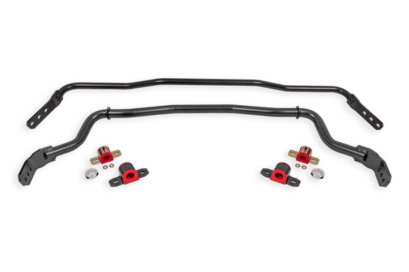BMR Front Sway Bar Kit w/ Bushings, 35mm, 3-Hole Adjustable, Black