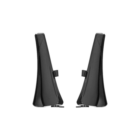 EOS XL Extended Front Splash Guards, Carbon Flash Metallic