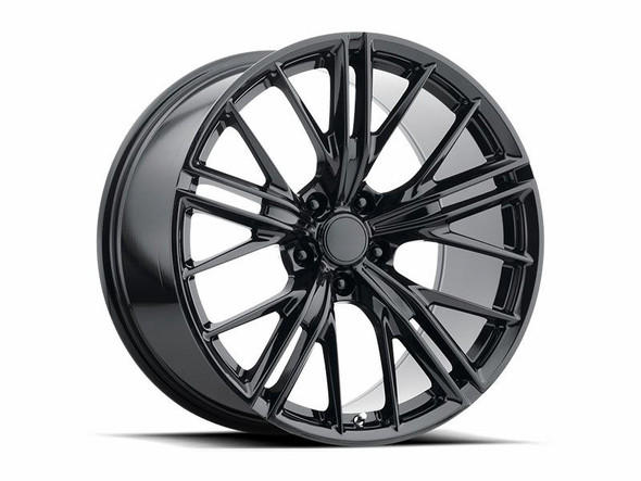 PR194 2017 ZL1 Replica Wheel Set, Gloss Black, 20x10 & 20x11 :: 2010-2024 Camaro