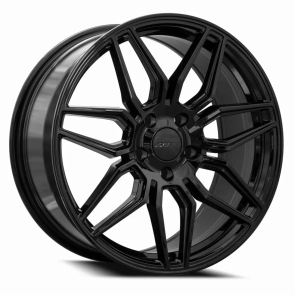 MRR M024 C8 Z06 Replica Wheel Set, Gun Metal Machined, 19x8.5 & 20x11