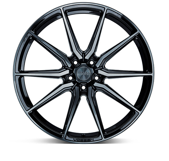 Vossen HF-3 Hybrid Forged Front Wheel, Double Tinted Gloss Black