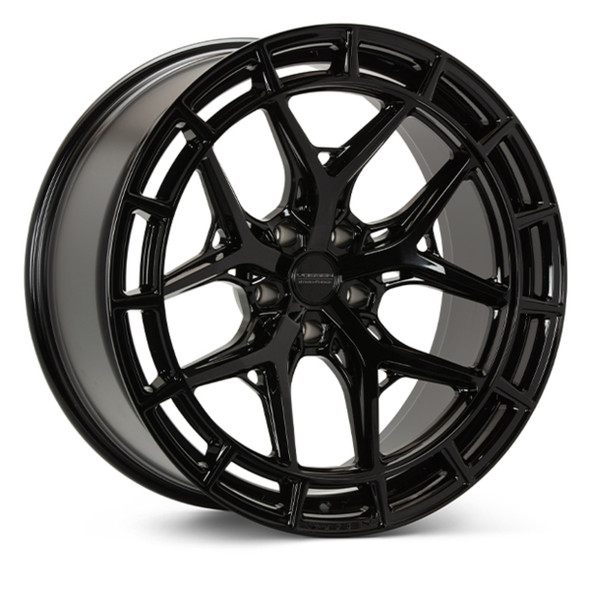 Vossen HFX-1 Hybrid Forged Front Wheel, Gloss Black, Flat Face