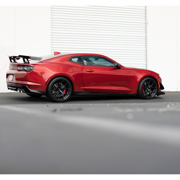Vossen HF-5 Hybrid Forged Wheel Set, Matte Gun Metal, 20x9.5 +20/20x11 +40 :: 2010-2024 Camaro