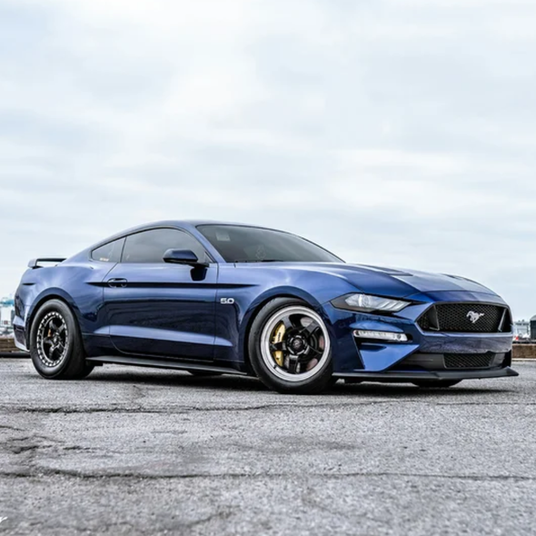 Forgestar D5 Beadlock Rear Wheel, 17x10, Gloss Black Machined :: 2015-2025 Ford Mustang F00170067P50