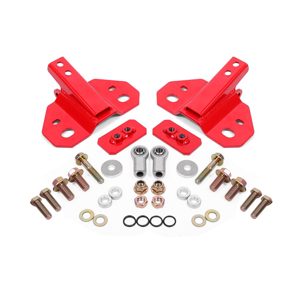 BMR Rear Shock Mount, Red :: 2024-2025 Ford Mustang