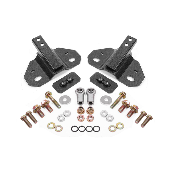 BMR Rear Shock Mount, Black Hammertone :: 2024-2025 Ford Mustang