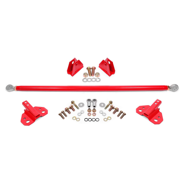BMR Rear Shock Mount & Strut Tower Brace Kit, Red :: 2024-2025 Ford Mustang