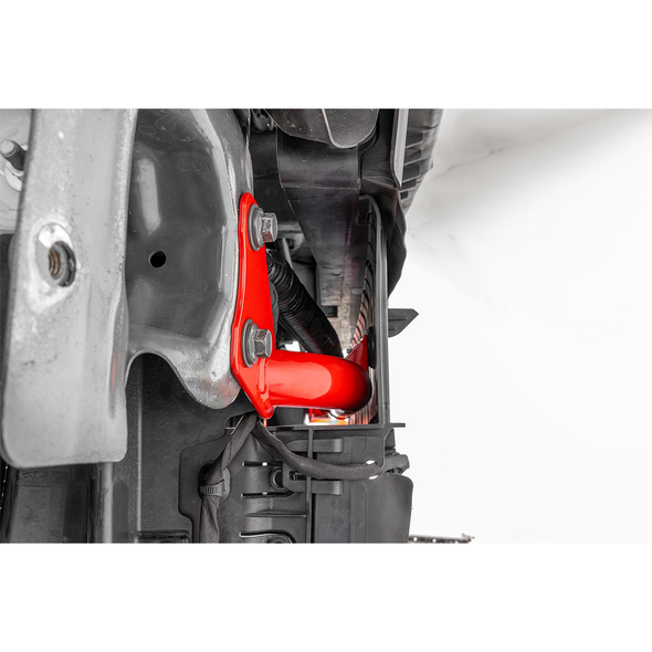 BMR Front Bumper Support, Black Hammertone :: 2024-2025 Ford Mustang