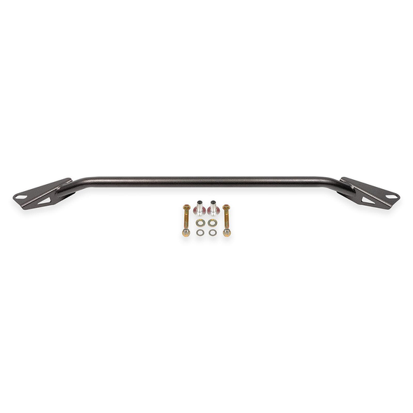 BMR Front 2-Point Subframe Chassis Brace, Black Hammertone :: 2024-2025 Ford Mustang