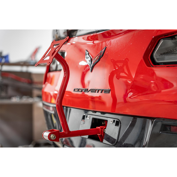 BMR Parachute Mount, Black Hammertone :: 2014-2019 C7 Corvette