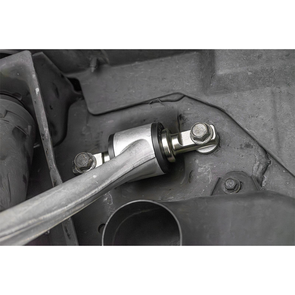 BMR Front Upper & Lower Control Arms Bushing Kit, Delrin :: 2005-2013 C6 Corvette