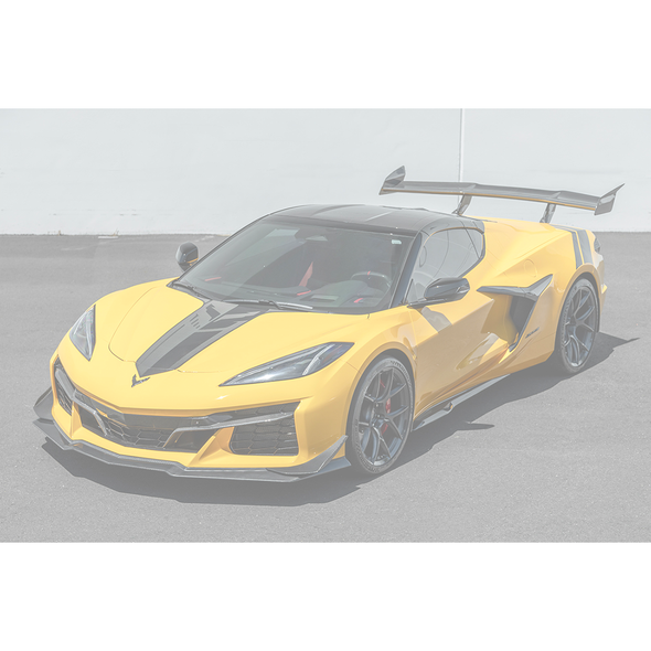 EOS Z06/Z07 Extended Package Front Splitter & Canards, Carbon Fiber :: 2023-2025 Corvette Z07