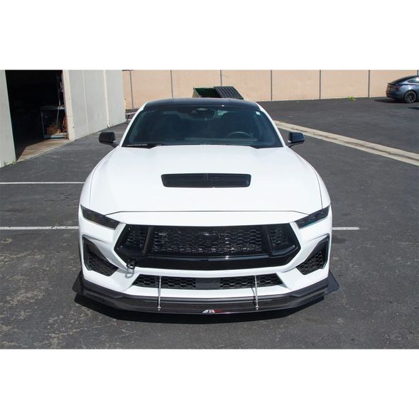 APR Front Wind Splitter, Carbon Fiber :: 2024-2025 Ford Mustang GT w/ Performance Package