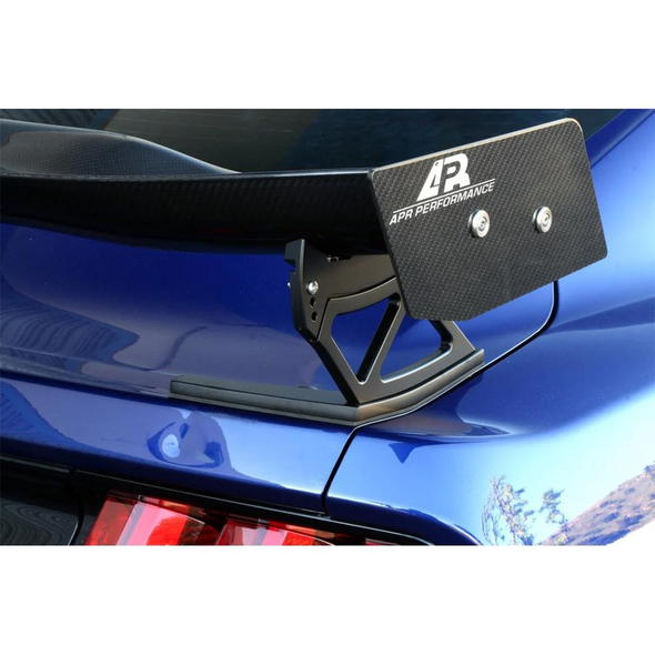 APR GTC-200 Adjustable Wing Spoiler, Carbon Fiber :: 2015-2017 Ford Mustang Coupe