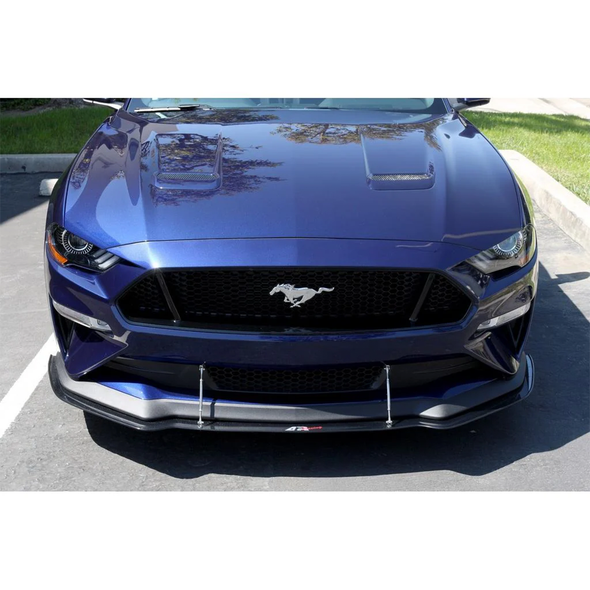 APR Front Wind Splitter, Carbon Fiber :: 2018-2023 Ford Mustang w/ Performance Package