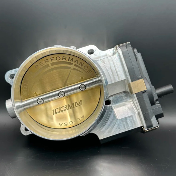Soler Performance Ported Throttle Body, 103mm :: 2018-2023 Ford Mustang GT