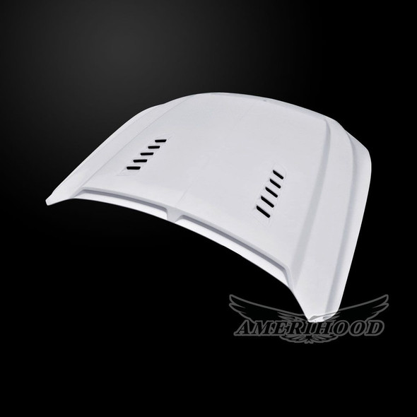 AmeriHood Type-E Style Functional Heat Extractor Ram Air Hood :: 2015-2017 Ford Mustang