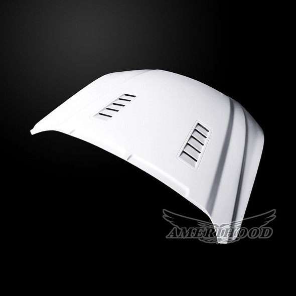 AmeriHood SSE Style Functional Heat Extraction Ram Air Hood :: 2018-2023 Ford Mustang