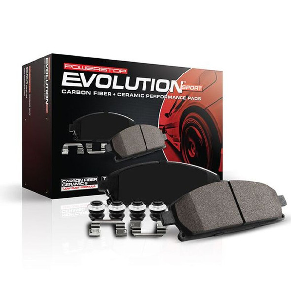 Powerstop Z23 Evolution Sport Carbon-Fiber Ceramic Front Brake Pads :: 2023-2026 Corvette Z06